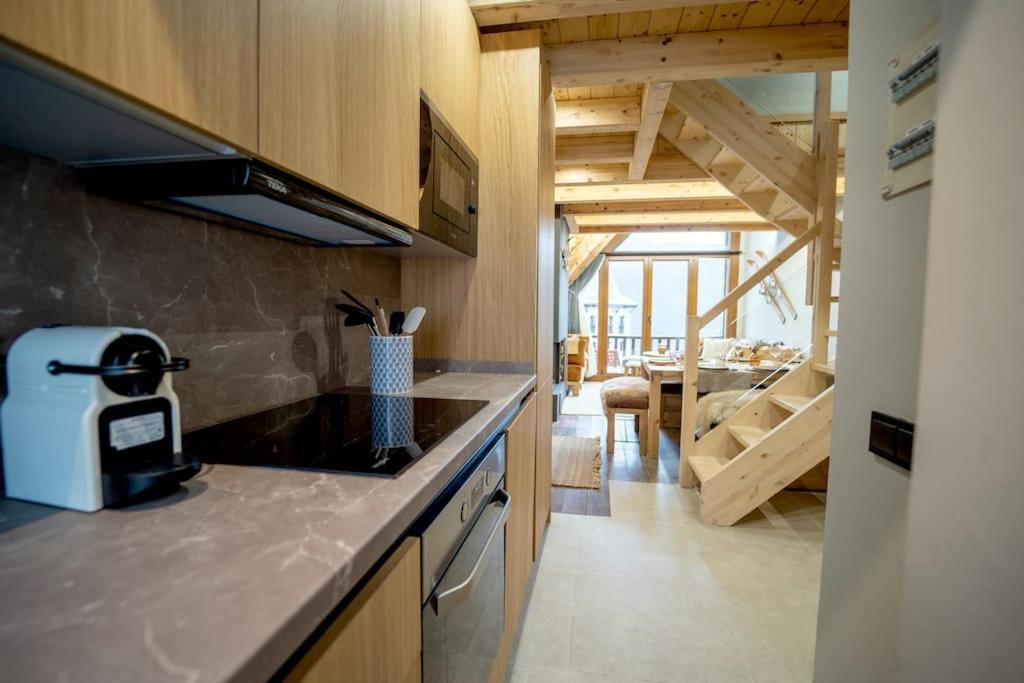 Apartamento Wow Views Next To The Ski Lift! Baqueira Beret Exterior foto