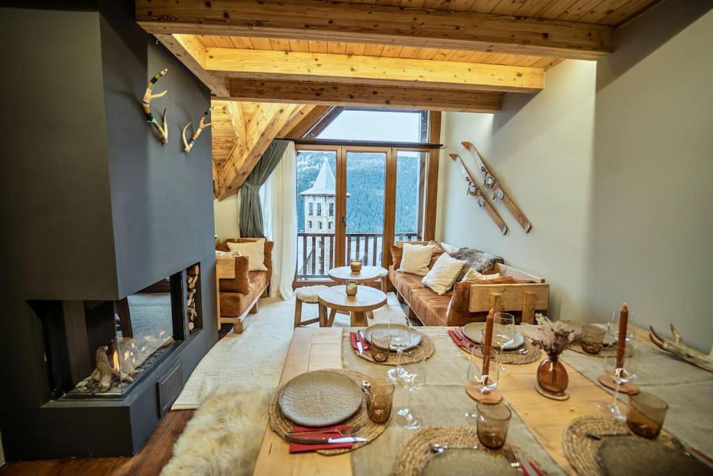 Apartamento Wow Views Next To The Ski Lift! Baqueira Beret Exterior foto